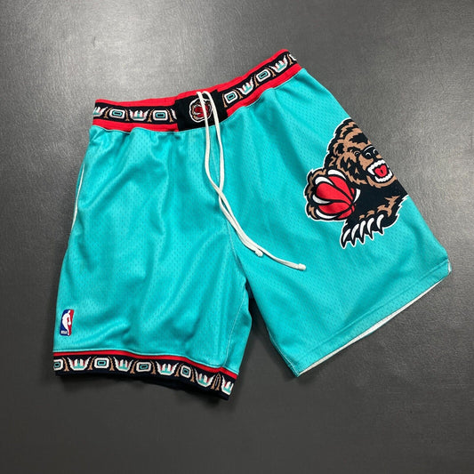 100% Authentic 95 96 Vancouver Grizzlies Mitchell Ness Pockets Shorts Size L 44