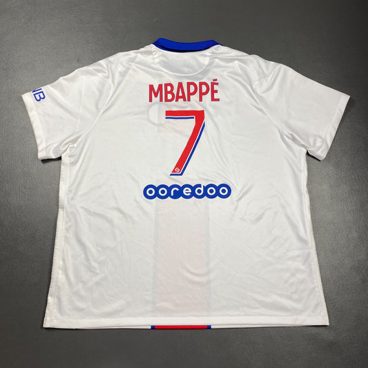 100% Authentic Kyllian Mbappe PSG Paris Saint-Germain Soccer Jersey 3XL