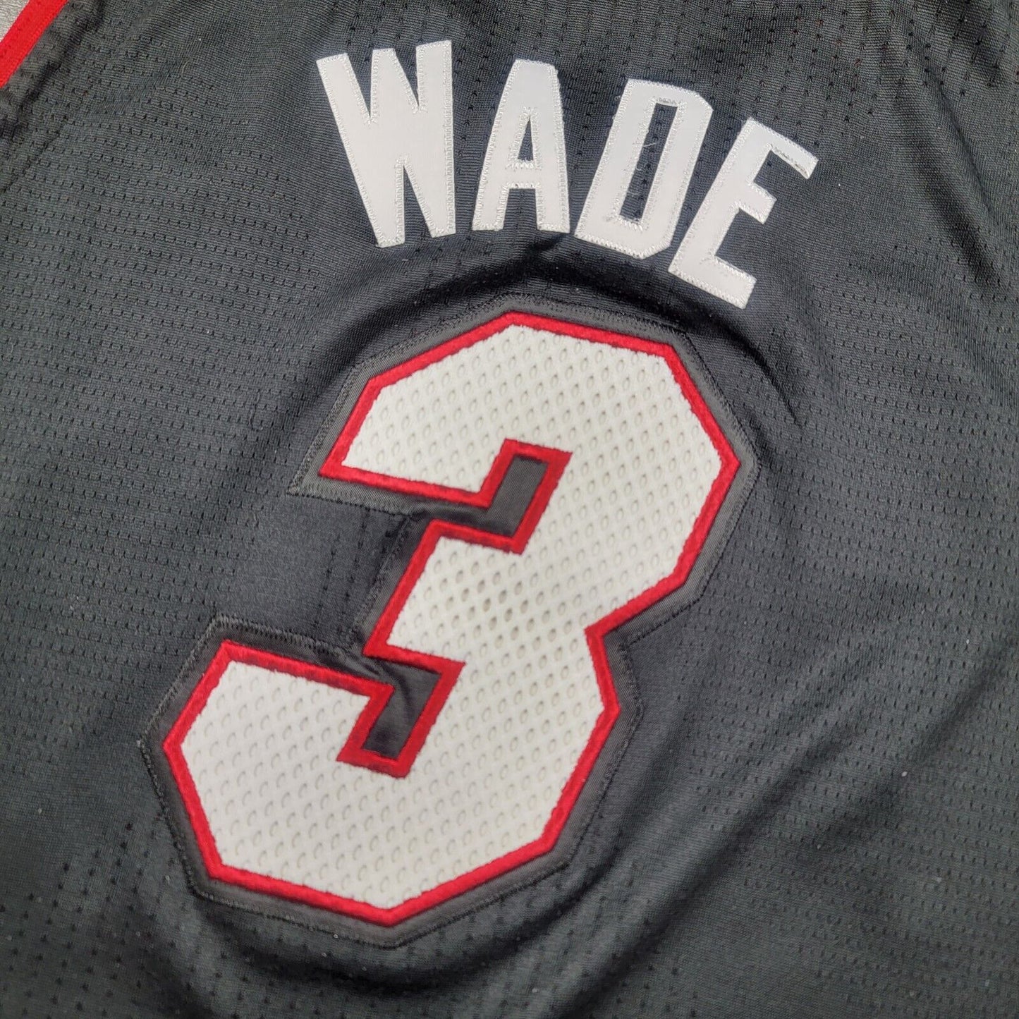100% Authentic Dwyane Wade Mitchell & Ness 2013 Finals Miami Heat Jersey 48 XL