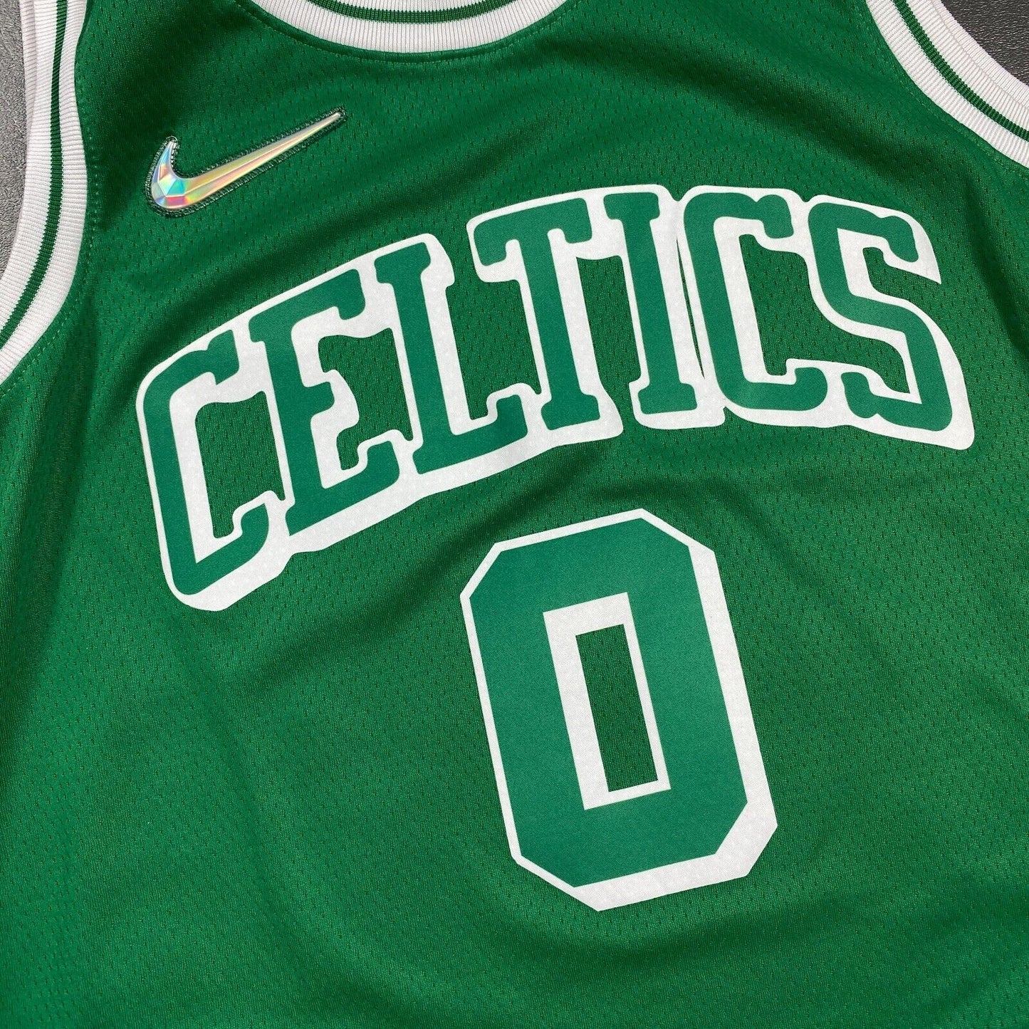 100% Authentic Jason Tatum Nike City Edition Celtics Swingman Jersey Size 48 L