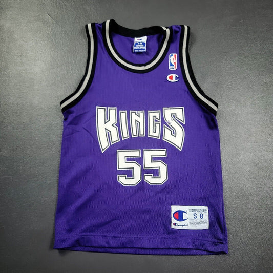 100% Authentic Jason Williams Vintage Champion Kings Jersey Size S 8 Boys Youth