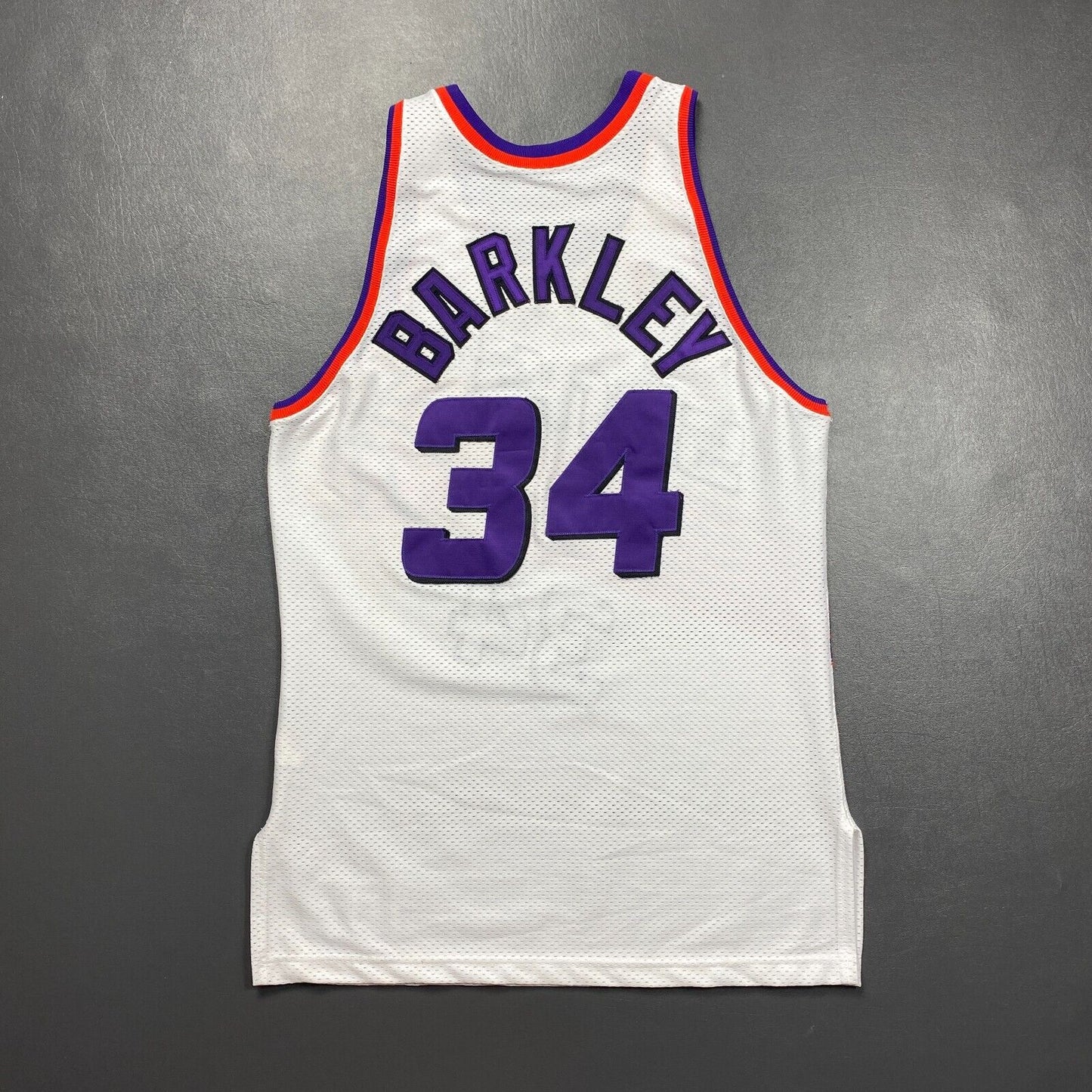 100% Authentic Charles Barkley Vintage Champion Phoenix Suns Jersey Size 44 L