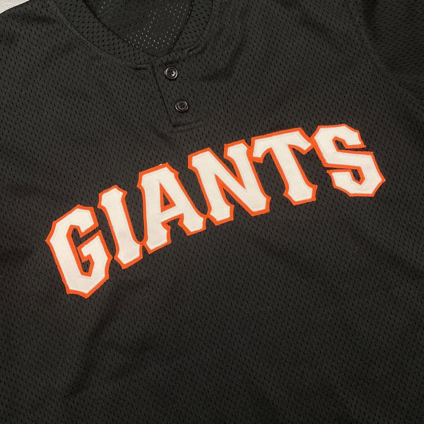 100% Authentic Barry Zito Vintage Majestic SF Giants Jersey Size 44 L Mens