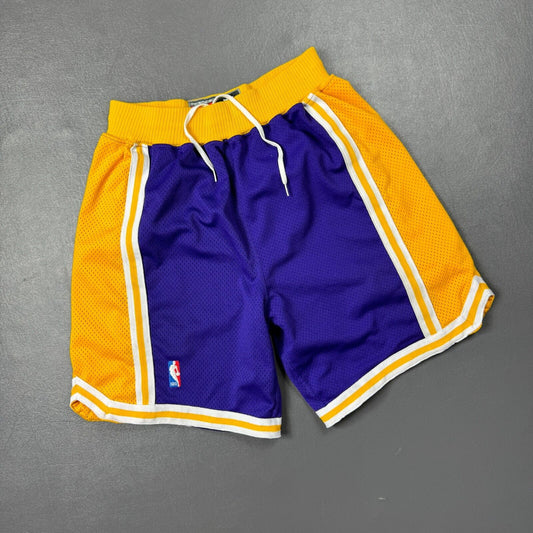 100% Authentic Los Angeles Lakers Vintage Nike Shorts Size 34 M Mens kobe