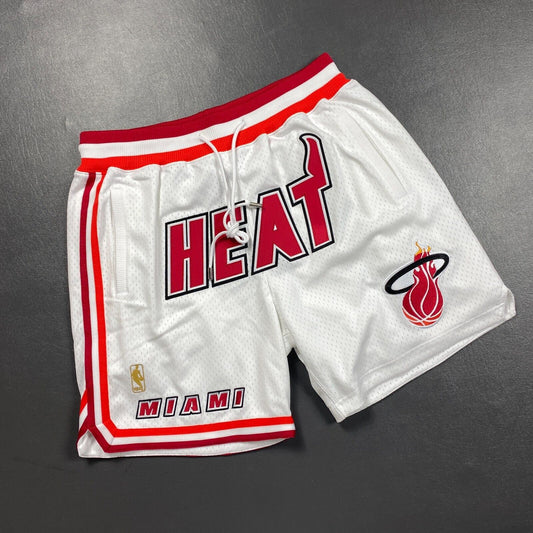 100% Authentic 96 97 Miami Heat Just Don x Mitchell & Ness Shorts Size XL Mens