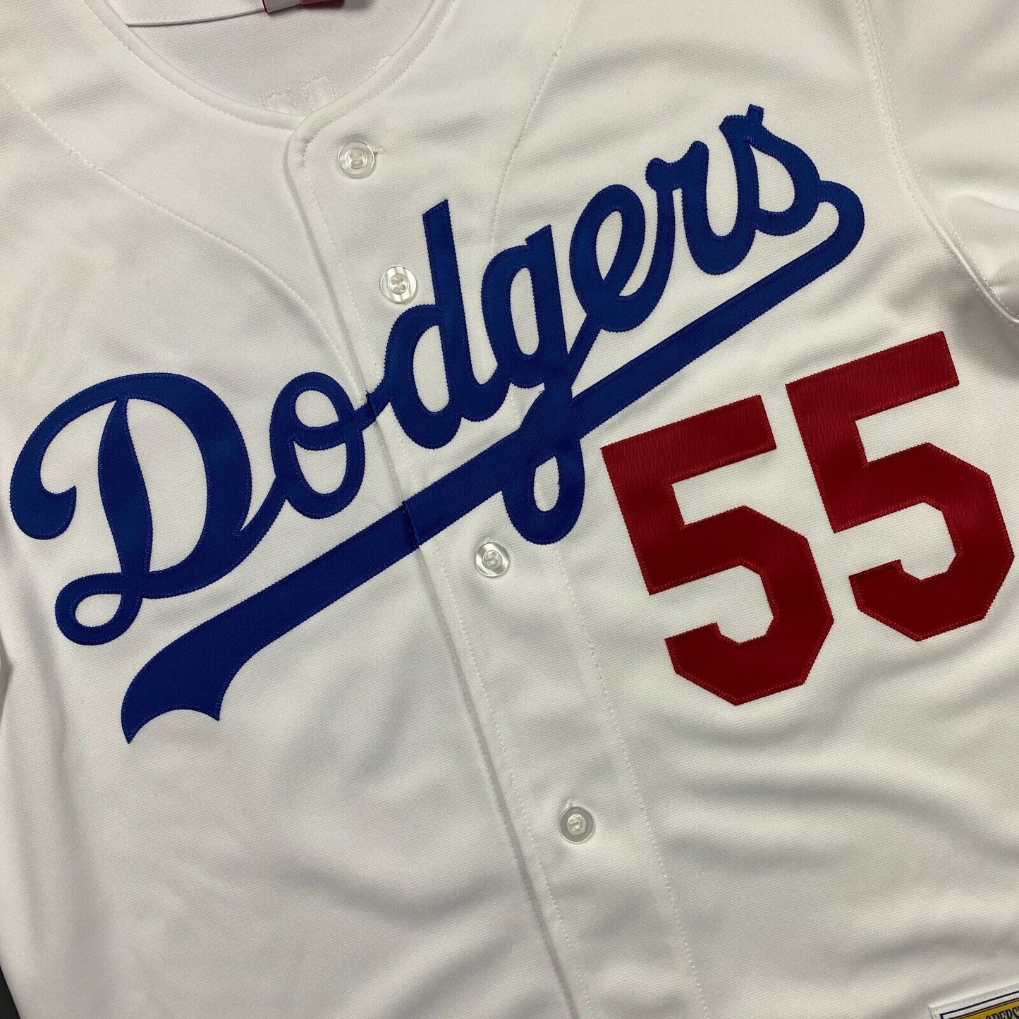 100% Authentic Orel Hershiser Mitchell Ness 1988 Los Angeles Dodgers Jersey 40 M