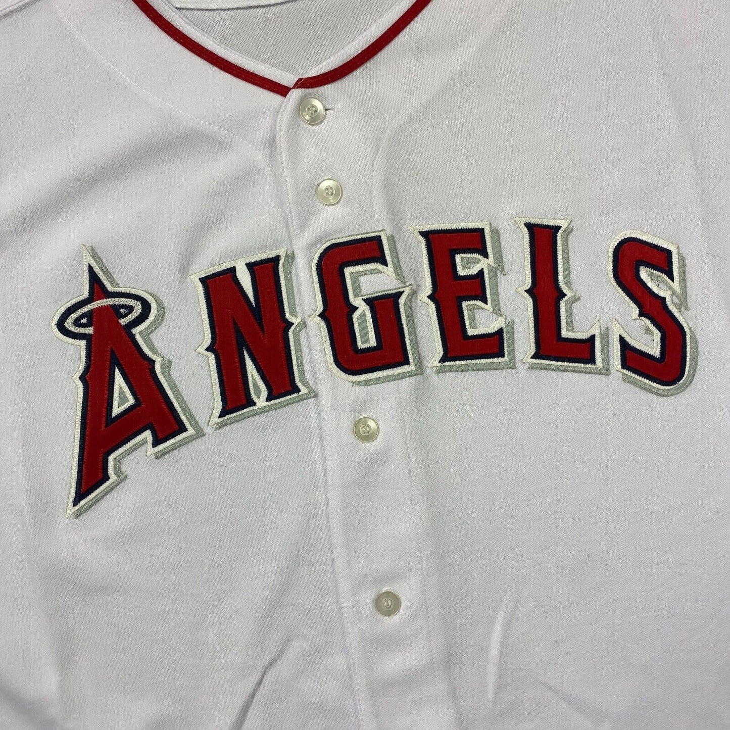 100% Authentic Anaheim Los Angeles Angels Majestic Jersey Size 56 3XL Mens