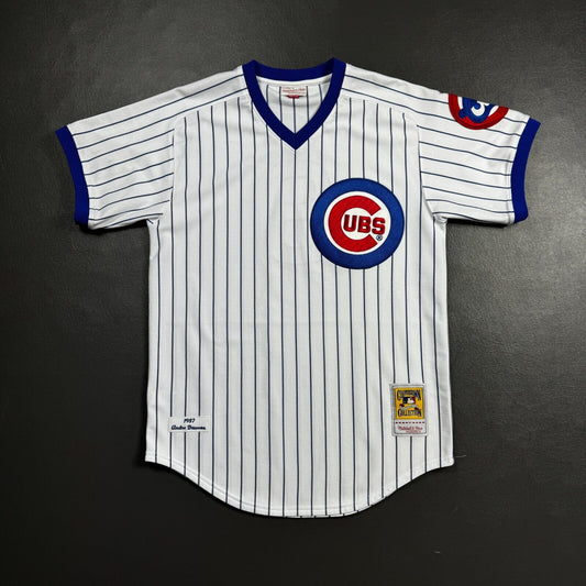 100% Authentic Andre Dawson Mitchell & Ness 1987 Chicago Cubs Jersey Size 44 L