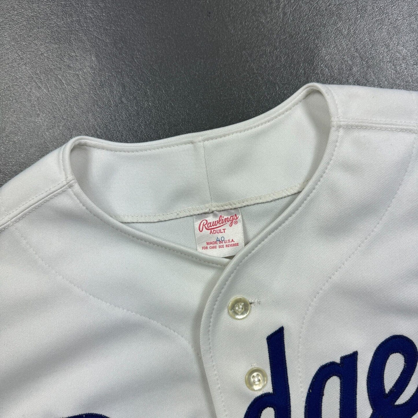 100% Authentic Vintage Rawlings Los Angeles Dodgers Jersey Size 40 M