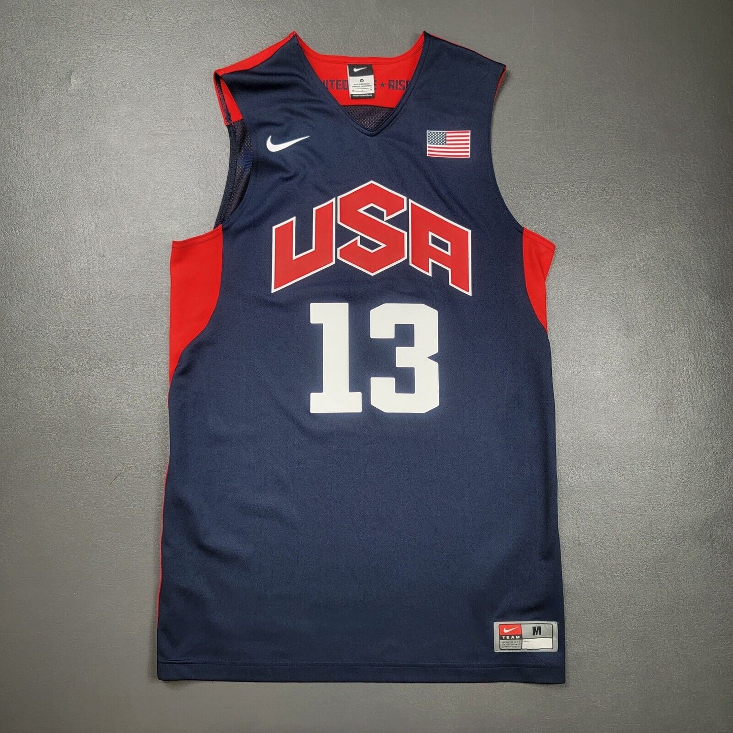 100% Authentic Chris Paul Nike 2012 USA Basketball Jersey Size M Mens