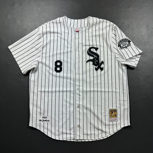 100% Authentic Bo Jackson Mitchell & Ness 1993 Chicago White Sox Jersey 56 3XL