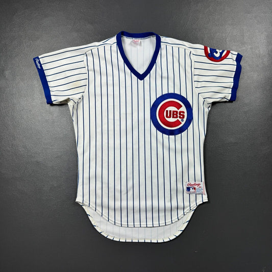 100% Authentic Ryne Sandberg Vintage Rawlings Chicago Cubs Jersey Size 40 M