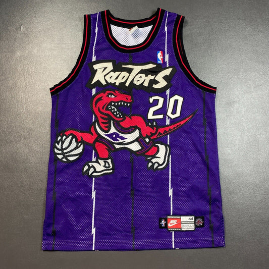 100% Authentic Damon Stoudamire Vintage Nike Raptors Jersey Size 44 L Pro Cut