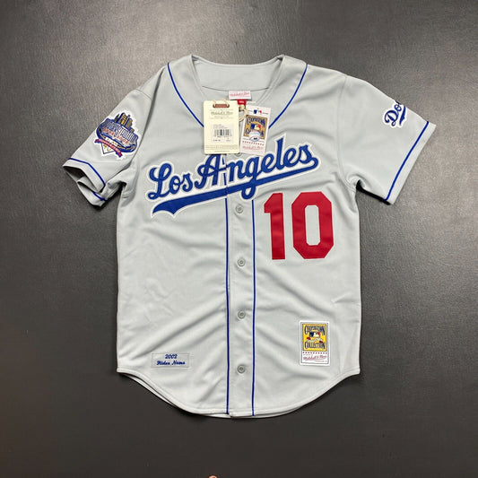 100% Authentic Hideo Nomo Mitchell Ness 2002 Los Angeles Dodgers Jersey 48 XL