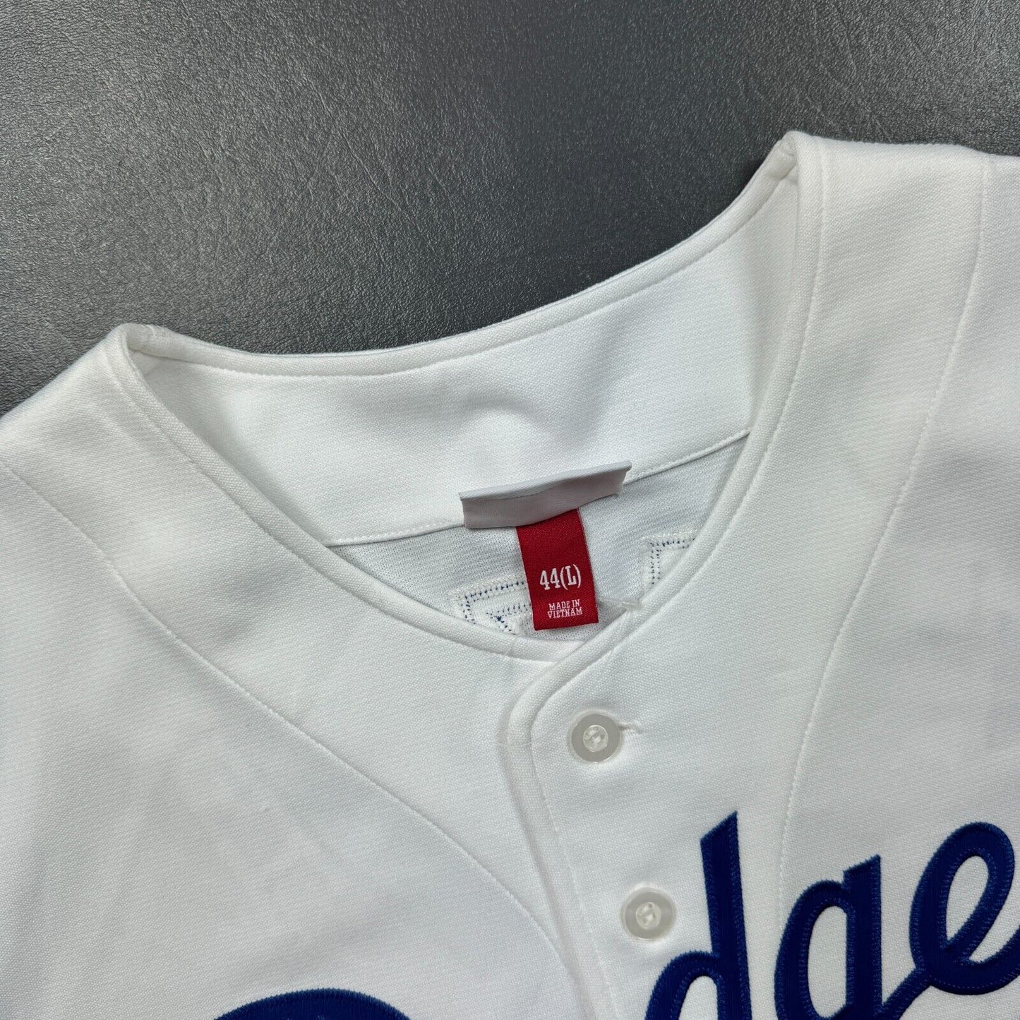 100% Authentic Mike Piazza Mitchell & Ness 1993 LA Dodgers Jersey Size 44 L