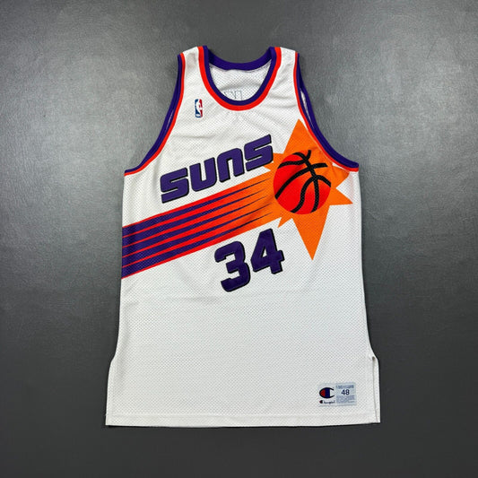 100% Authentic Charles Barkley Vintage Champion Phoenix Suns Jersey Size 48 XL