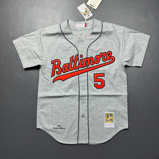 100% Authentic Brooks Robinson Mitchell & Ness 1966 Orioles Jersey Size 44 L