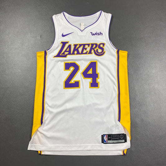100% Authentic Kobe Bryant Nike Los Angeles Lakers Jersey 44 M Mens Wish Patch