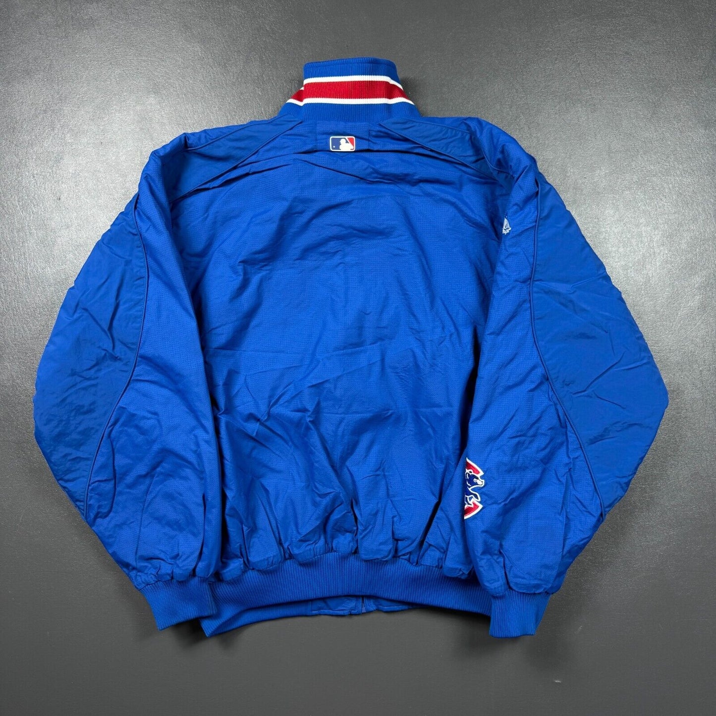 100% Authentic Vintage Majestic Chicago Cubs Jacket Size 2XL Mens