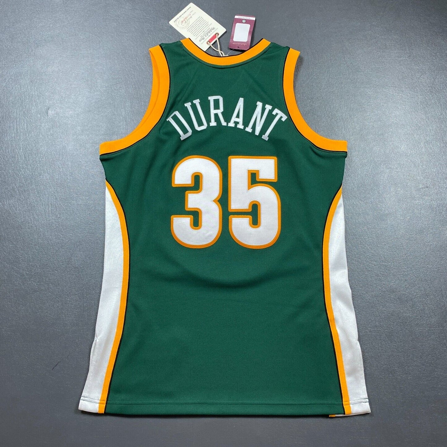 100% Authentic Kevin Durant Mitchell & Ness 07 08 Sonics Jersey Size 40 M Mens