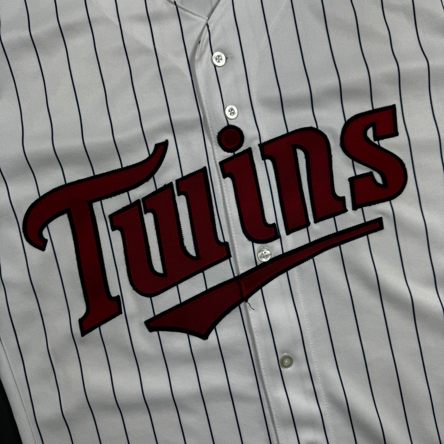 100% Authentic Minnesota Twins Vintage Russell Athletic Jersey Size L 44 Mens