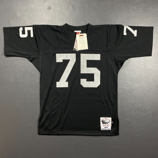100% Authentic Howie Long Mitchell Ness 1983 Las Vegas Raiders Jersey Size 44 L