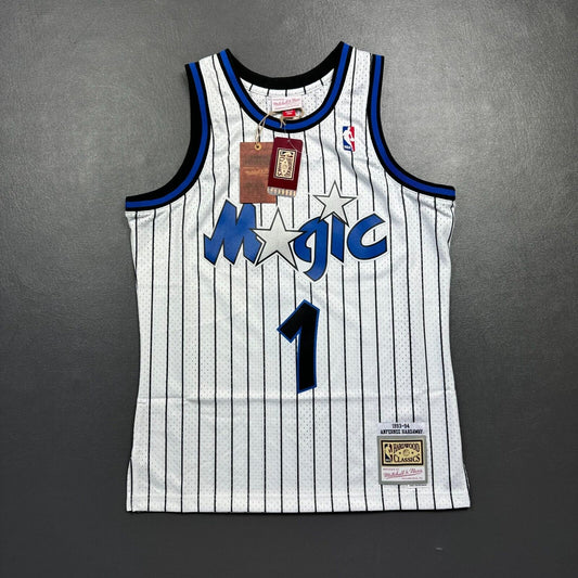 100% Authentic Penny Hardaway Mitchell Ness 93 94 Magic Swingman Jersey M 40