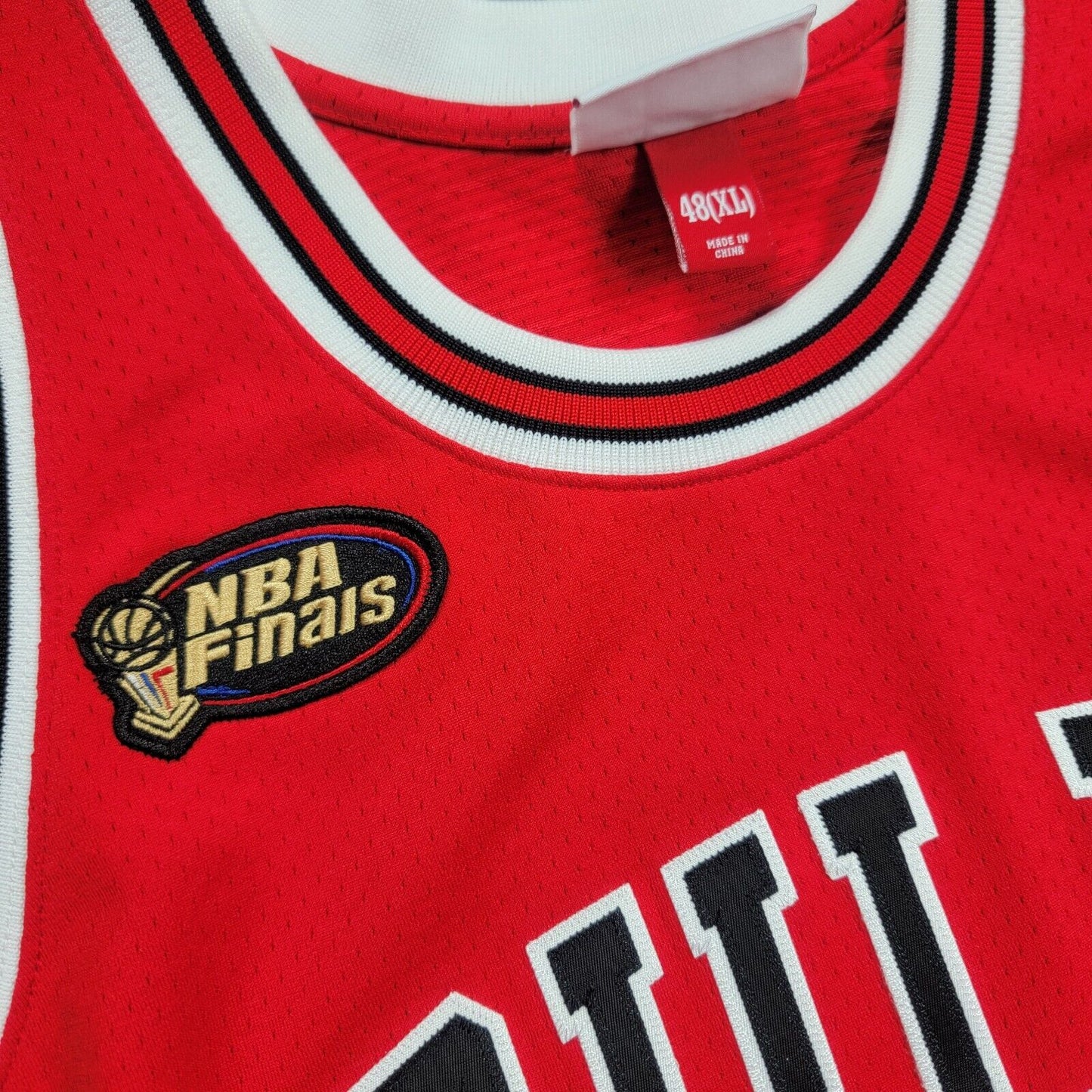 100% Authentic Scottie Pippen Mitchell Ness 97 98 Finals Bulls Jersey Size 48 XL