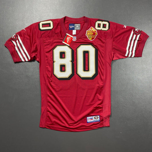 100% Authentic Jerry Rice Vintage Reebok 49ers Pro Line Jersey Size 40 M Mens
