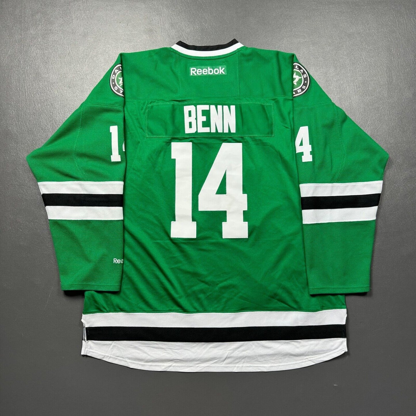 100% Authentic Jamie Benn Reebok Dallas Stars Jersey Size 3XL Mens