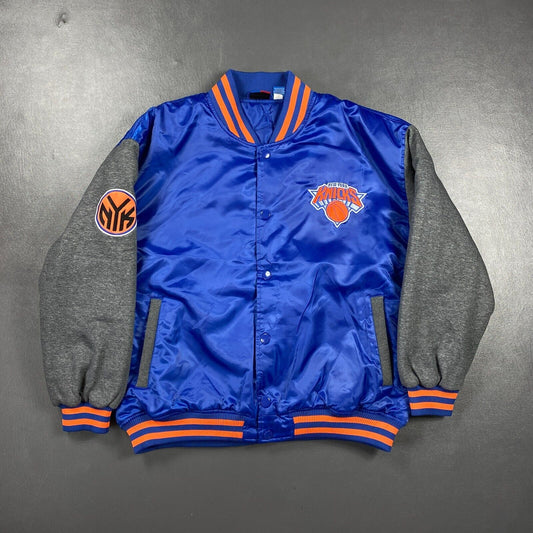 100% Authentic New York Knicks Vintage Majestic Jacket Size 3XL Mens