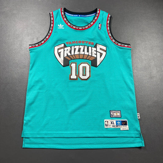 100% Authentic  Mike Bibby Vintage Adidas Vancouver Grizzlies Jersey Size XL