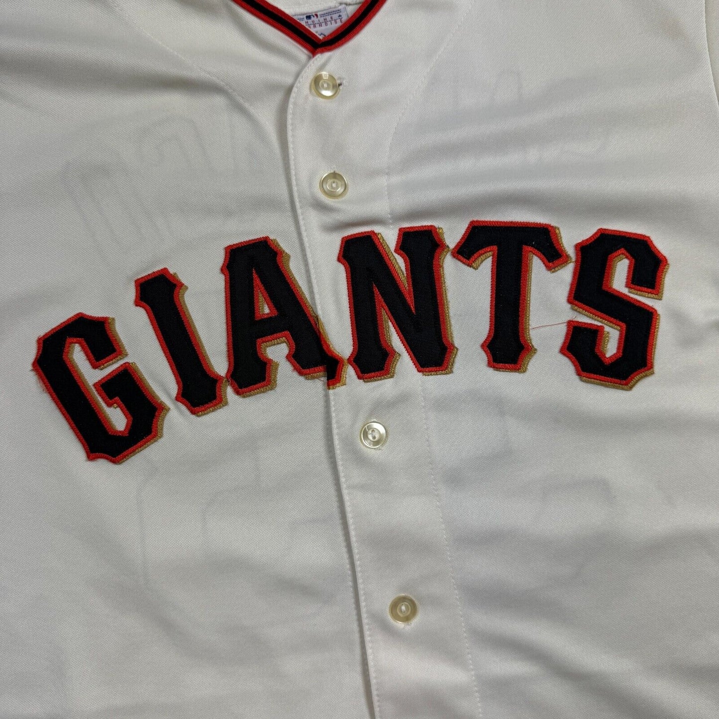 100% Authentic Benito Santiago Vintage Majestic SF Giants Jersey Size 44 L Mens