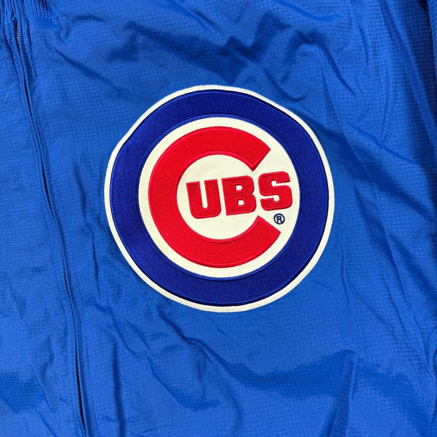 100% Authentic Vintage Majestic Chicago Cubs Jacket Size 2XL Mens