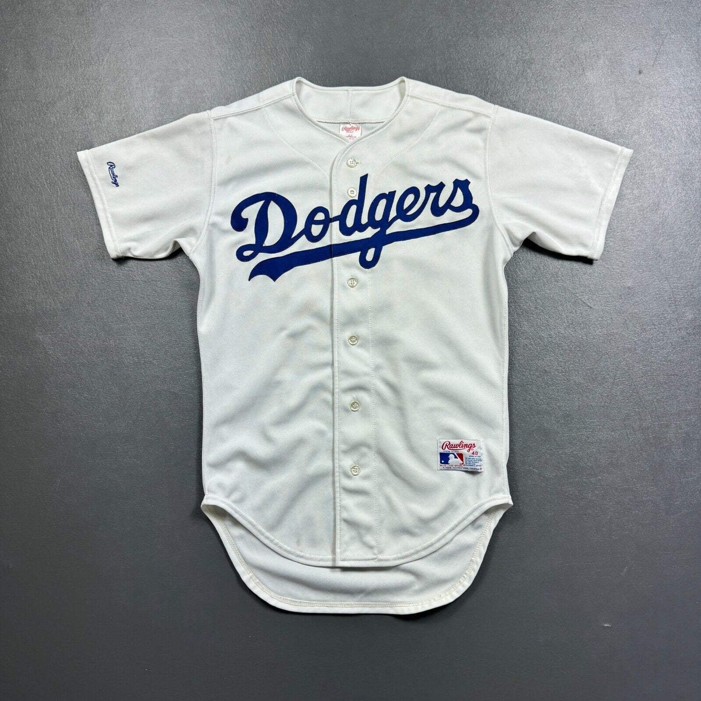 100% Authentic Vintage Rawlings Los Angeles Dodgers Jersey Size 40 M