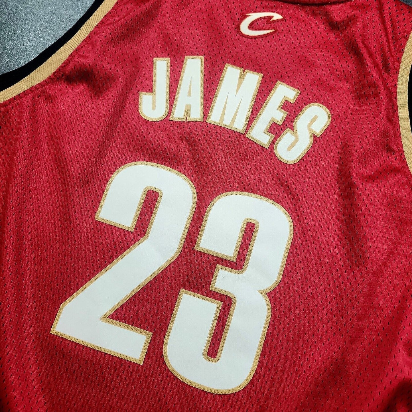 100% Authentic Lebron James Adidas Cavaliers Cavs Away Jersey Size 2XL 52 Mens