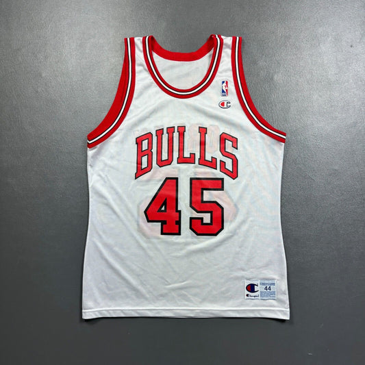 100% Authentic Michael Jordan Vintage Champion 94 95 #45 Bulls Jersey Size 44