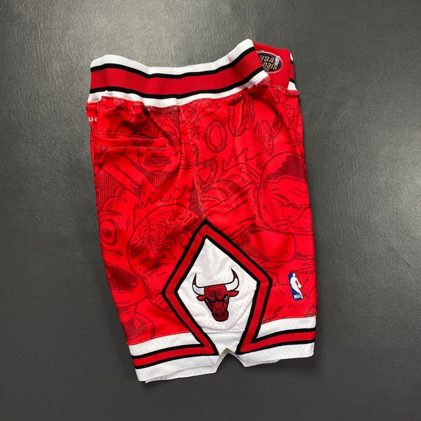 100% Authentic Hebru Brantley x Mitchell Ness 97 98 Bulls Shorts 48 XL - jordan