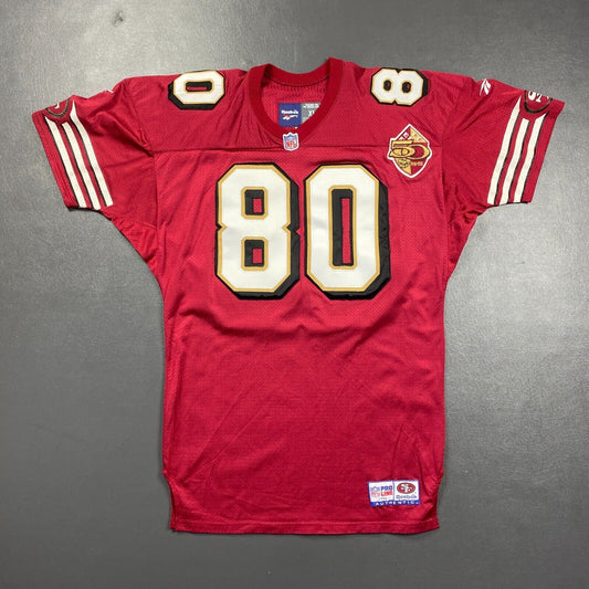 100% Authentic Jerry Rice Vintage Reebok 49ers Pro Line Jersey Size XL 48 Mens