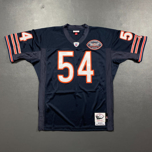 100% Authentic Brian Urlacher Mitchell & Ness 2003 Bears Jersey Size 44 L Mens
