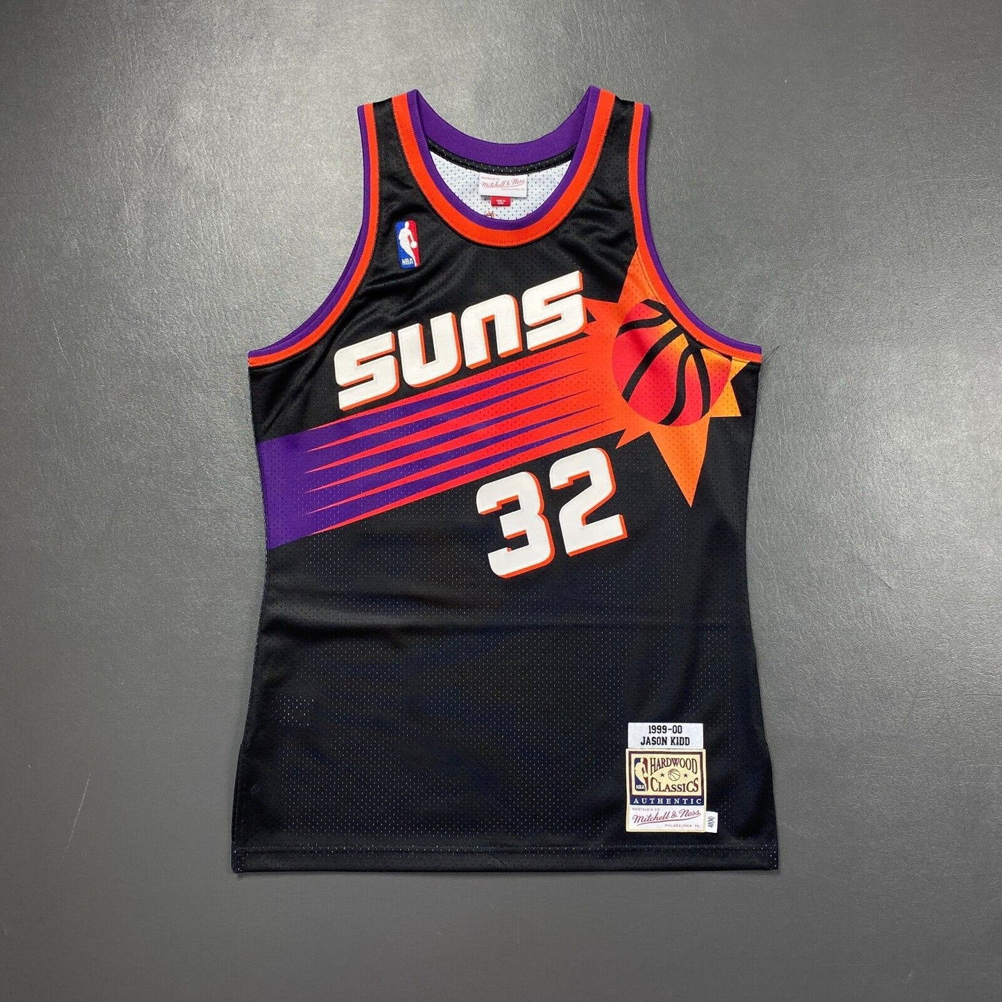 100% Authentic Jason Kidd Mitchell & Ness 99 00 Suns Jersey Size 40 M Mens