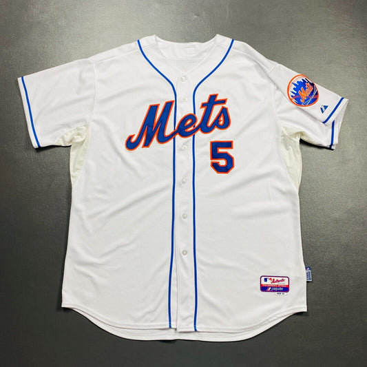 100% Authentic David Wright Majestic New York Mets Jersey Size 56 Mens
