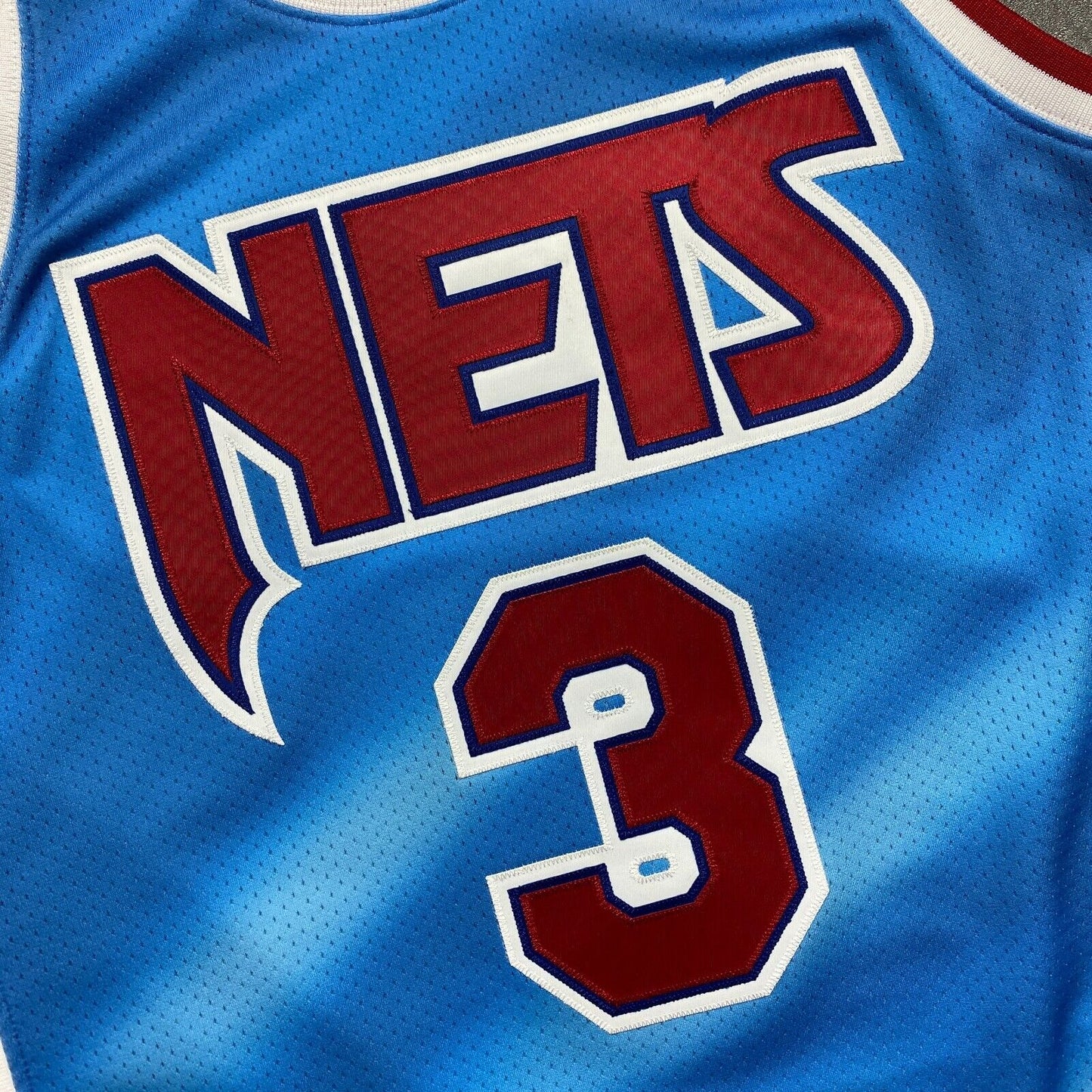 100% Authentic Drazen Petrovic Mitchell & Ness 90 91 NJ Nets Jersey Size 40 M