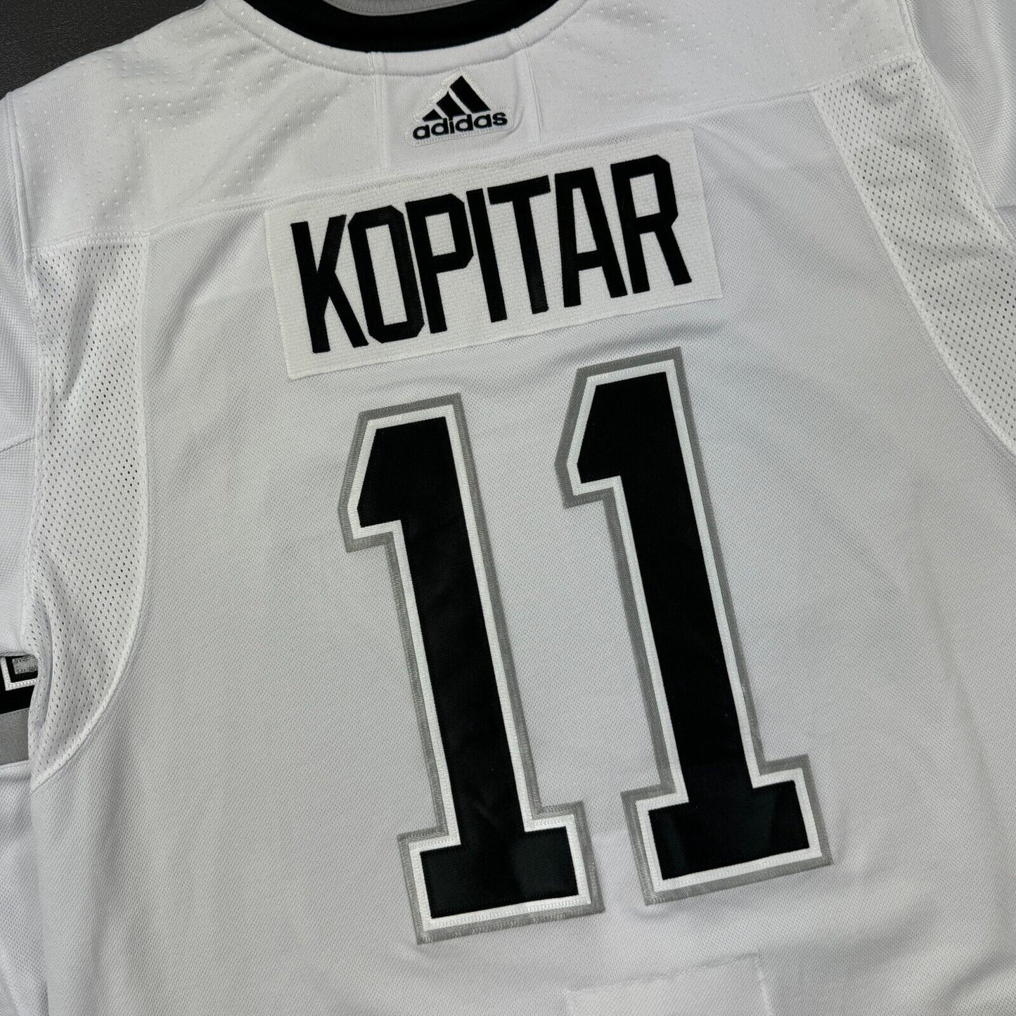 100% Authentic Anze Kopitar Adidas Los Angeles Kings Jersey Size 60 Mens