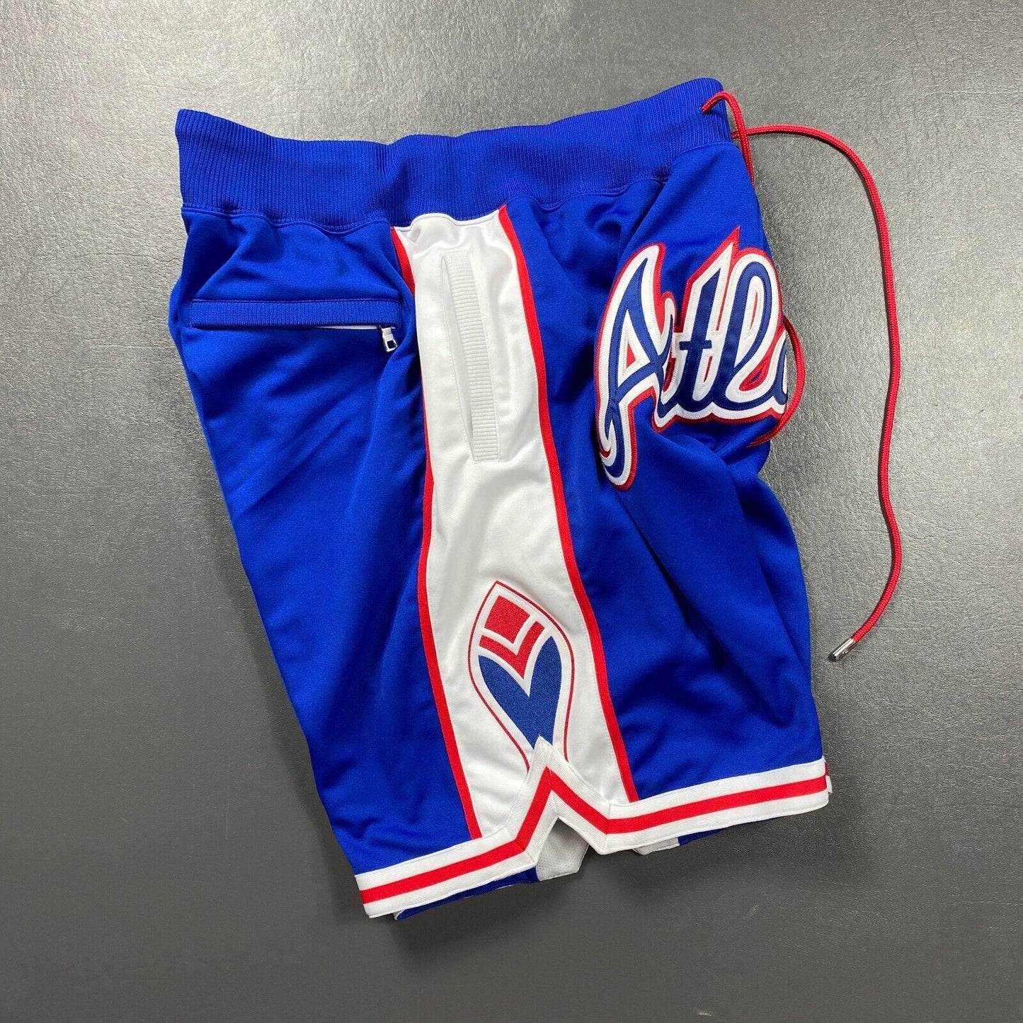 100% Authentic Atlanta Braves Just Don x Mitchell Ness Shorts Size 2XL Mens