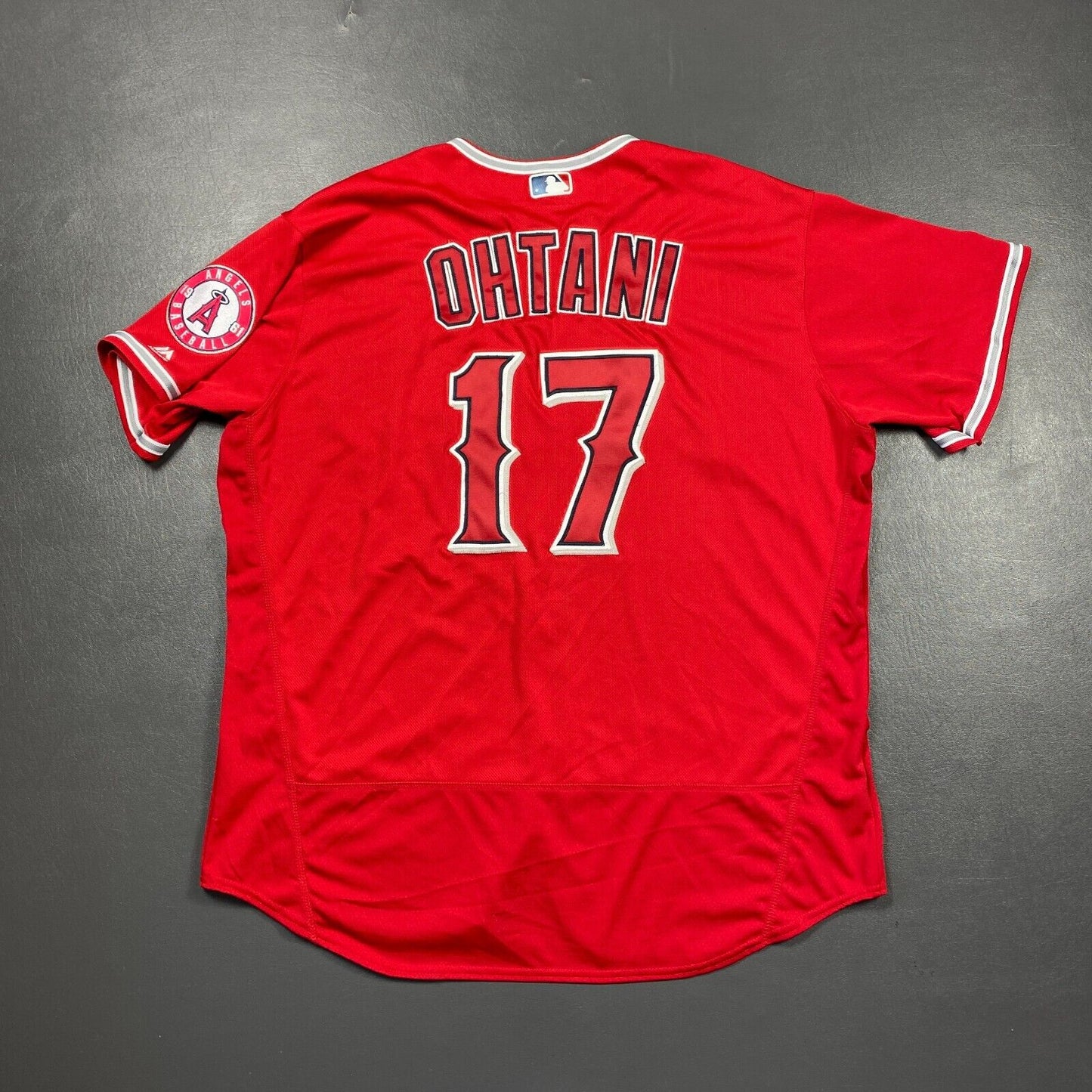 100% Authentic Shohei Ohtani Majestic Flex Base Los Angeles Angels Jersey 56 3XL