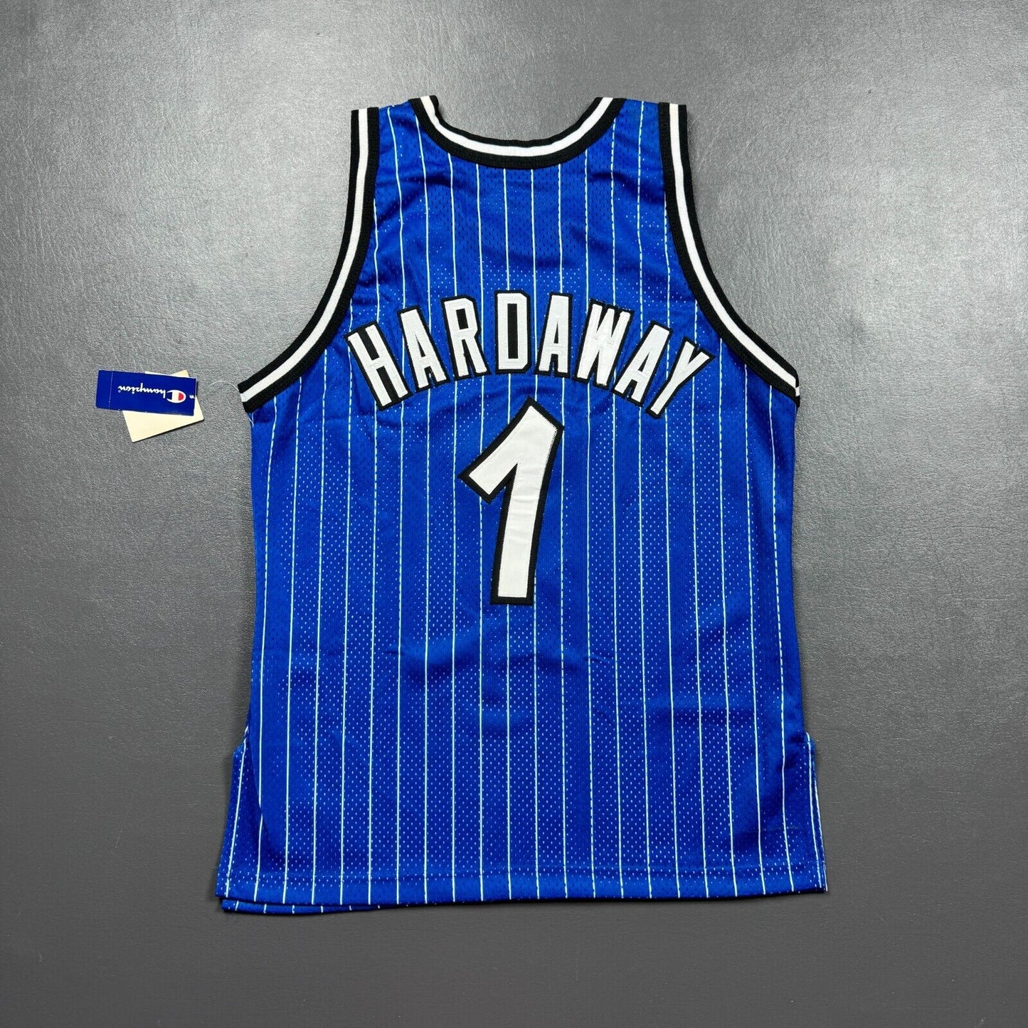 100% Authentic Penny Hardaway Vintage Champion 95 96 Magic Jersey Size 44 M L