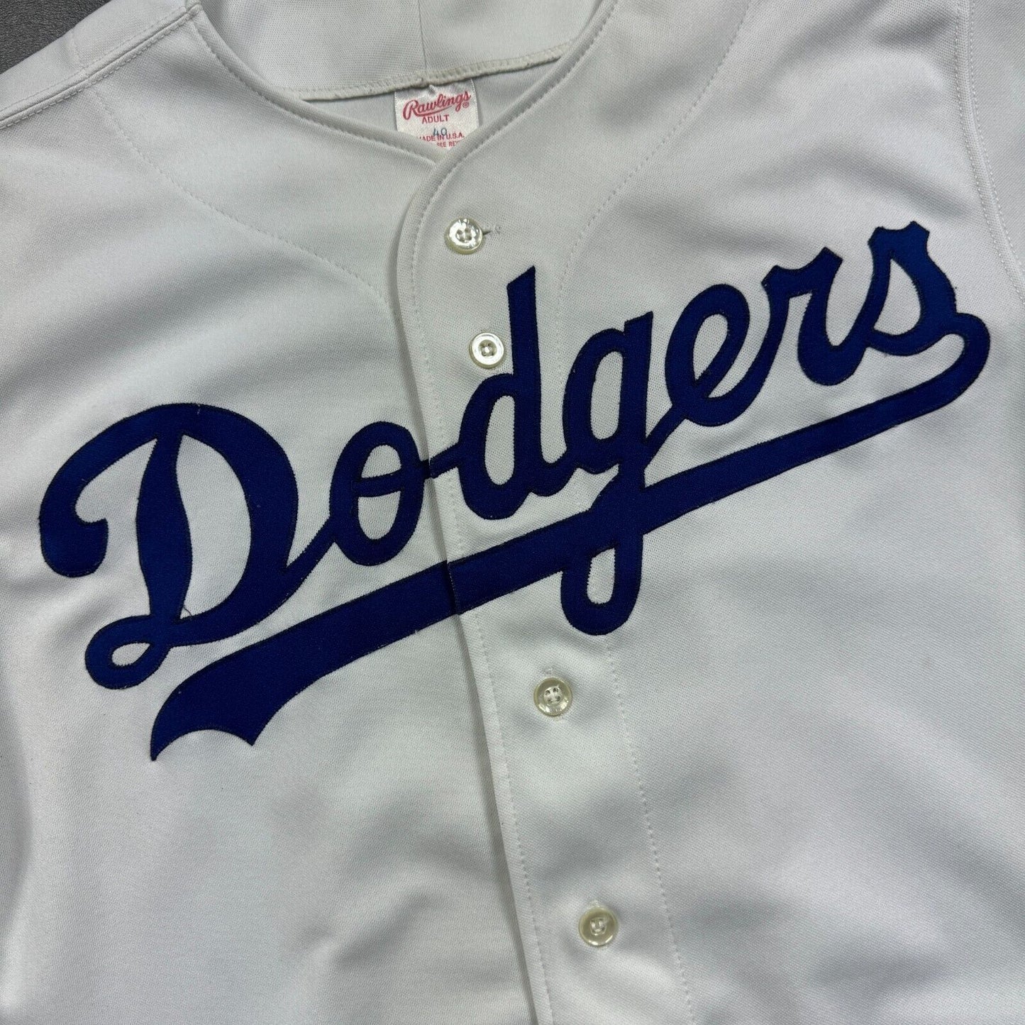 100% Authentic Vintage Rawlings Los Angeles Dodgers Jersey Size 40 M