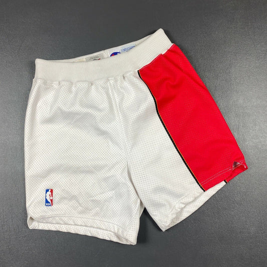 100% Authentic Vintage 95 96 Atlanta Hawks Champion Pro Cut Shorts Size 36 M L