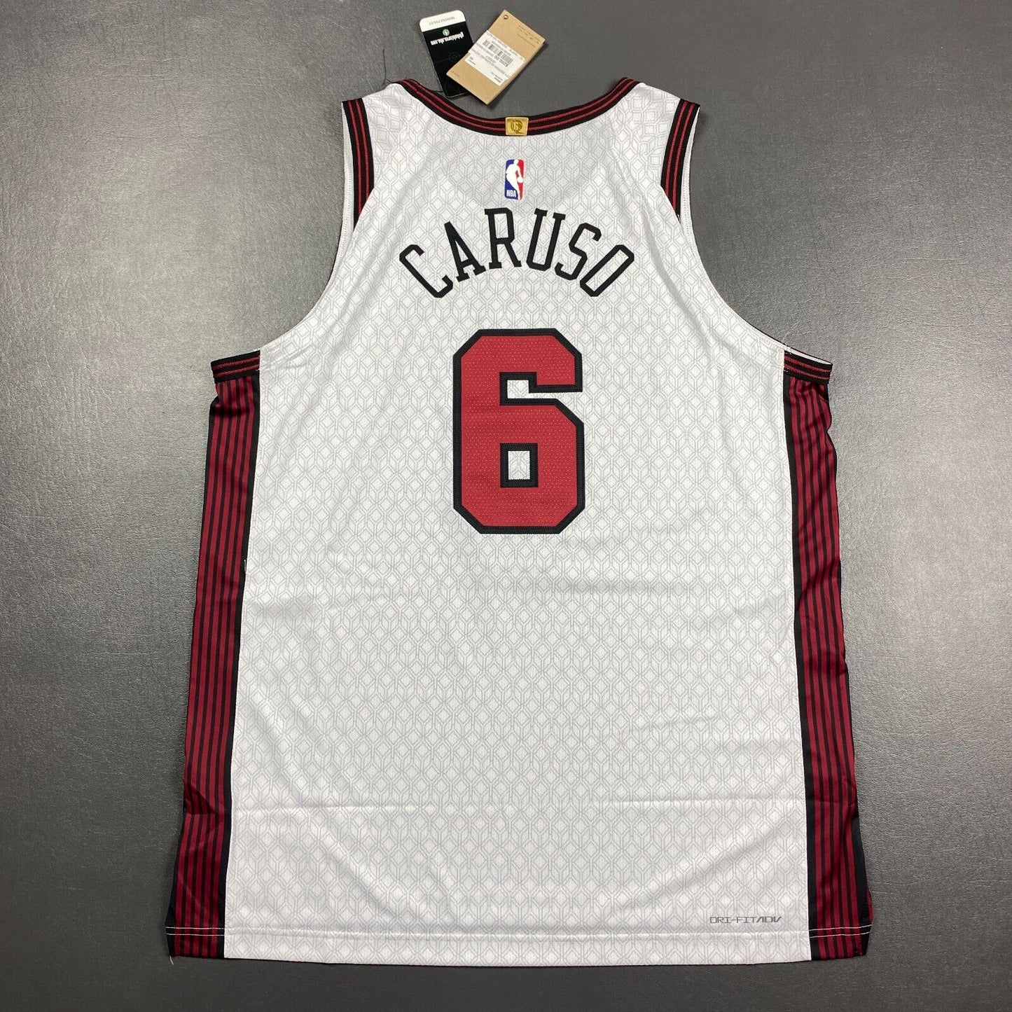 100% Authentic Alex Caruso Nike Bulls City Edition Jersey Size 52 XL Motorola